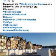 Mers devient membre du réseau « VILLE BELLE ÉPOQUE »