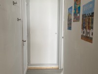 couloir appart vue mer à mers-les-bains