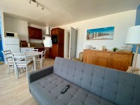 salon TV appart Mers-les-bains