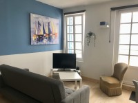 coin TV villa mers-les-bains