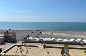 Vue du balcon face mer